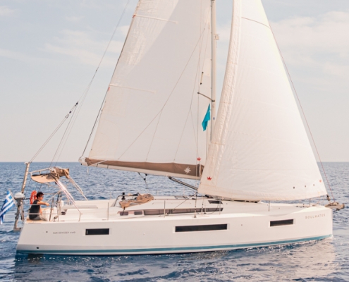 Sun Odyssey 440 - Charter sailing yacht in Lavrion