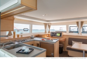 Lagoon 450F - Interior - Catamaran for Chartering