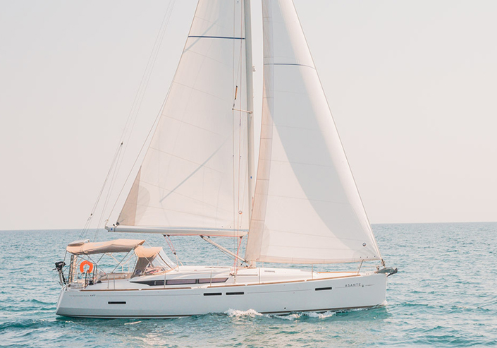 Sun Odyssey 449 - Sailing in Greece